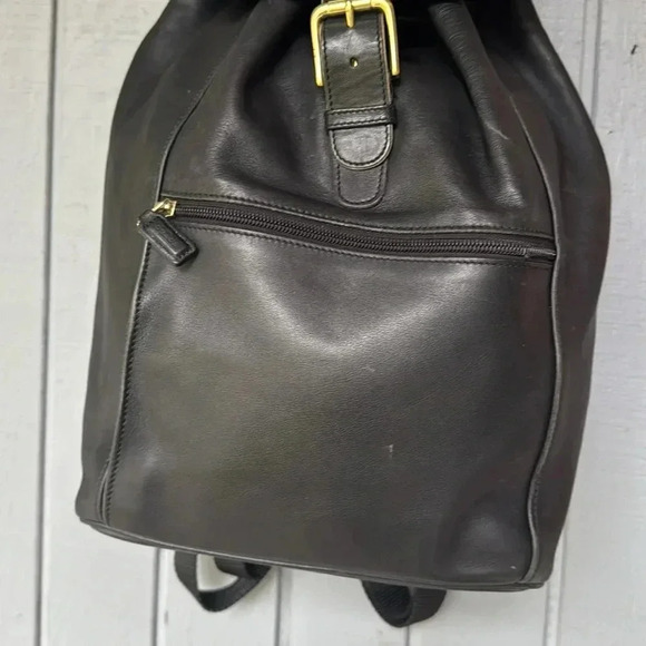 Coach Black Backpack Bag “Rare” - Picture 6 of 10